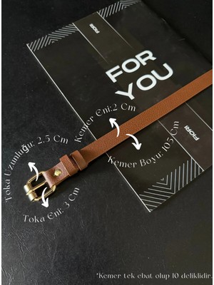 Fiori Ekare Tokalı Ince Kadın Kemeri Bel Kemeri,elbise Kemeri,etek Kemeri,pantolon Kemri