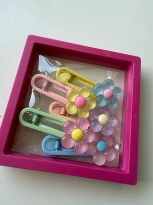 Bumelo Renkli Papatya,kuromi Özel Kutulu Toka Setleri