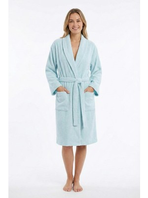 Cottonverse Şalyaka Bornoz – %100 Pamuk, Unisex