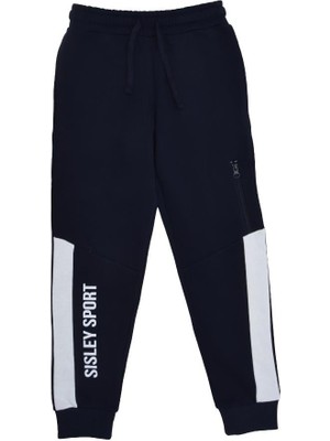 Sisley SIS-B1043  Erkek Çocuk Eşofman Altı Lacivert