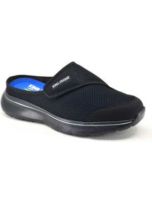 King Paolo H1274 Sabo - Siyah - Erkek Sandalet