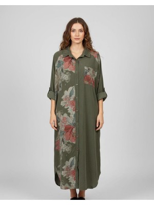 Rabiossa Italyan Desenli Elbise