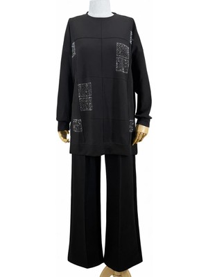 JOOQSTORE Taşlı Spor Tunik Takım