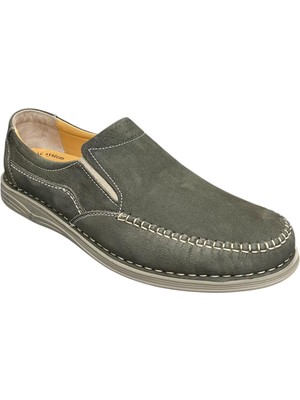 Desimod Hakiki Nubuk Deri Tam Ortopedik Rahat Erkek Ayakkabı