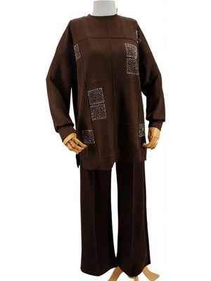 JOOQSTORE Taşlı Spor Tunik Takım