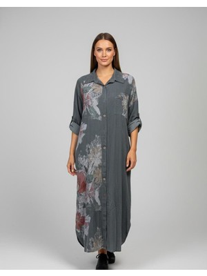 Rabiossa Italyan Desenli Elbise