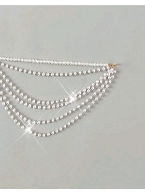 Pilelistore Inci Şıklığıyla Plajlarda Parla – Ayarlanabilir Bikini Zincir Aksesuarı