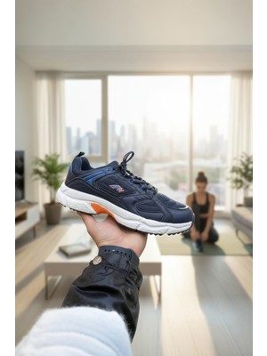 Enoch Erkek Spor ve Yürüyüş Ayakkabısı Tam Ortopedik Tabanlı Kalın Tabanlı Retro Dad Shoe