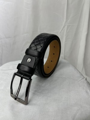 Pantoloncu Ali Kumaş Pantolon Için Deri Kemer 3 cm