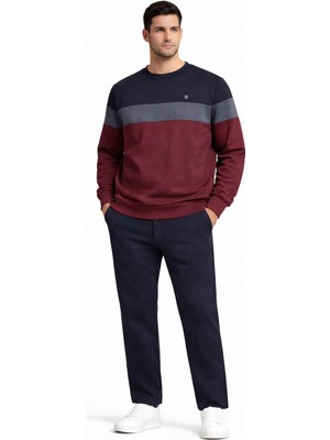 Pantoloncu Ali 3 Iplik Şardonlu Bisiklet Yaka Eşofman Takımı