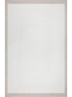 Halı Sepeti Woolhome Naturel Sisal 2001 Krem Bej Kolay Temizlenebilen Kaymaz Salon Mutfak Halısı