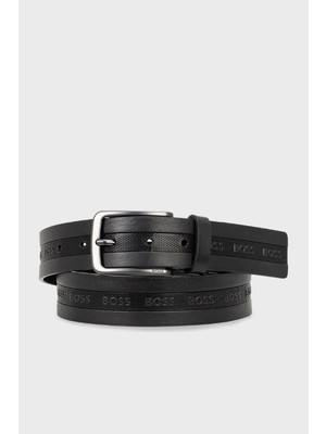 Boss Deri Logolu Kemer Erkek Kemer 50558758 001