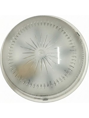 Genel Glop Tavan Armatür 1 Adet Dekoratif Porselen Duylu 1.kalite Ekonomik Banyo-Wc-Balkon-Antre-Koridor