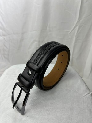 Pantoloncu Ali Kumaş Pantolon Için Deri Kemer 3 cm