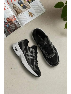 Conpax Elit YSCPX9133 Kadın Klasik Sneaker Siyah - Beyaz