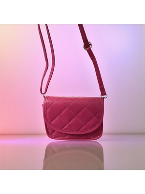 Gözde Mağazacılık Baklava Desenli Mini Kadın Omuz Çanta