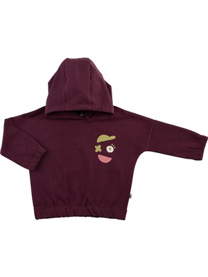 "hoodie" Sweatshirt - Mürdüm