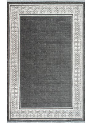 Halı Sepeti Artemis Halı Samoa 02930E Antrasit Krem Halı Yumuşak Dokulu Salon Koridor Mutfak Yatak Odası Halısı