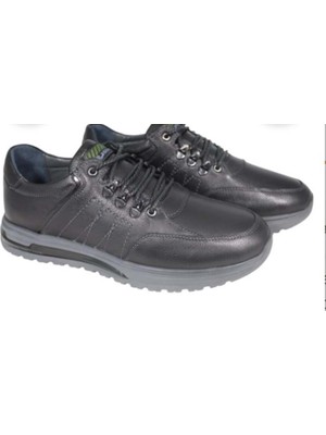 Dr. Relax Erkek Hakiki Deri Likralı Bağcıklı Ayakkabı CKR01022 - 41