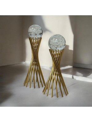 Şahane Home Burgu 2li Küre Gold