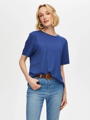 Faik Sönmez Yuvarlak Yaka Kısa Kol T-Shirt TSH002