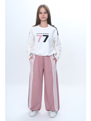 Pantulux Kız Çocuk %100 Pamuklu Alt&üst Eşofman TAKIMI-EŞT-0035-372-EŞT-2035