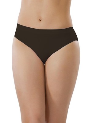 ModaSize Dikişsiz Iz Yapmaz Bayan Slip Külot 11000 Siyah