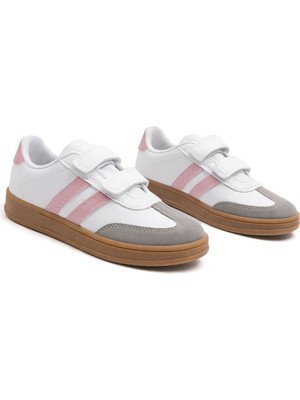 Nmoda Cool Kids Retro Tarz Cırtlı Çocuk Spor Ayakkabı Konforlu ve Şık Günlük Sneaker