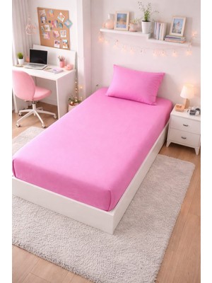 Bumefa %100 Pamuklu Tek Kişilik Lastikli Çarşaf Seti