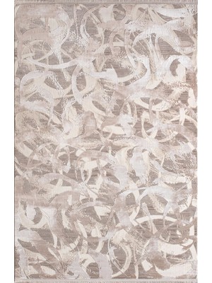 Halı Sepeti Artemis Halı Emma 09772A Krem Bej Halı Yumuşak Dokulu Salon Koridor Mutfak Yatak Odası Halısı