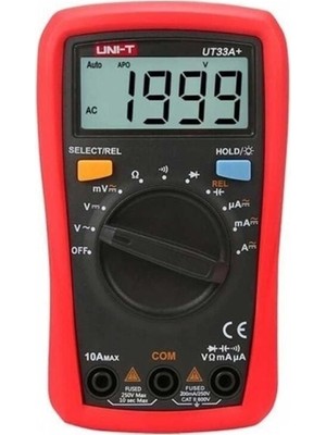 Unit UT33A+ 600V Dijital Multimetre