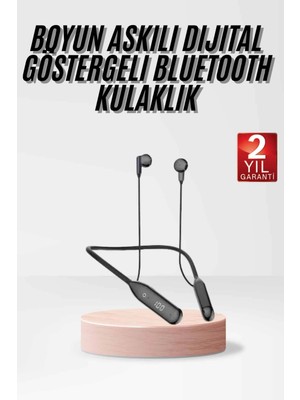 Eco Lounge Kablolu Kulak Içi Bluetooth Kulaklık 100 Saat Anc Özellikli Boyun Bantlı