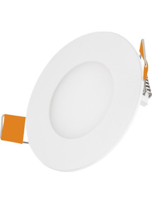 Adal Pano 6W LED Panel Beyaz Kasa Beyaz Işık 2 Adet