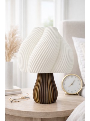 Limon 3D Desing Modern Tasarım Abajur Dekoratif Masa Lambası | Yatak Odası Salon Ofis Aydınlatma