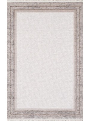 Halı Sepeti Artemis Halı Romantik 02425A Krem Bej Halı Yumuşak Dokulu Salon Koridor Mutfak Yatak Odası Halısı