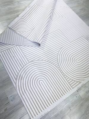 Gülcem Home Bellavista, Melodi Ipeksi Yün Tuşeli Triko Akrilik Oturma Odası ve Salon Halıı