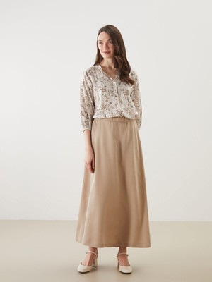 Lc Waikiki Yeni Sezon Beli Lastikli A Kesim Kadın Etek