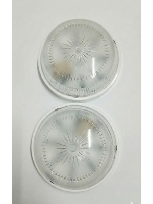 Genel Glop Tavan Armatür 2 Adet Dekoratif Porselen Duylu 1.kalite Ekonomik Banyo-Wc-Balkon-Antre-Koridor