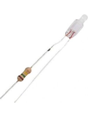 Voltaj 220V 4mm Kırmızı Neon LED