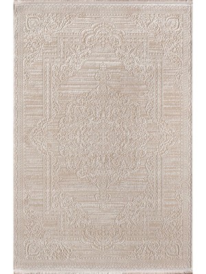 Halı Sepeti Artemis Halı Lia 01132A Bej Bej Halı Yumuşak Dokulu Salon Koridor Mutfak Yatak Odası Halısı