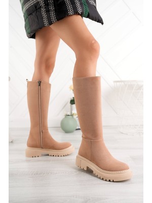 Henne Kadın Süet Çizme