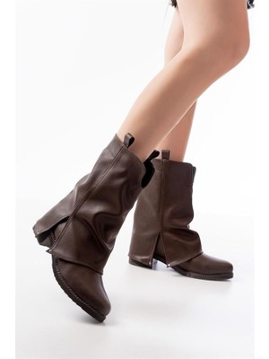 Sibel Gürel 270-3045 Kahverengi Günlük Kadın Bot