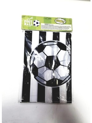 Partyy Bag Beşiktaş Temalı Baskılı 120X180 Plastik Doğum Günü Parti Masa Örtüsü