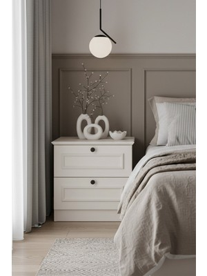 Sarmobi Mira 2 Çekmeceli Komodin