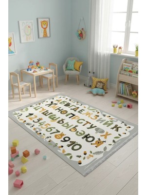 Blghome Alfabe Eğitici Çocuk Odası Halısı