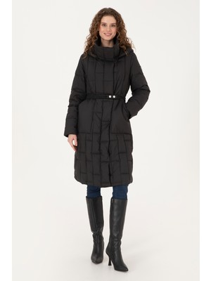 U.s. Polo Assn. Kadın Siyah Kaban 50308614-VR046