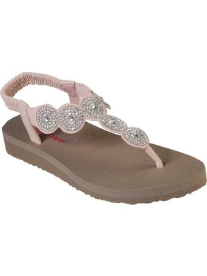 Skechers Kadın Sandalet 31755-LTPK Çok Renkli Nefes Alabilir Yapı Koşu ve Yürüyüş İçin İdeal
