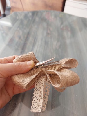 Lolipophobi Keten Fiyonk 10 Cm, Kurdele, Süsleme, Hediye, Kapı Süsü, Parti Malzemesi, Kurdele, Jut