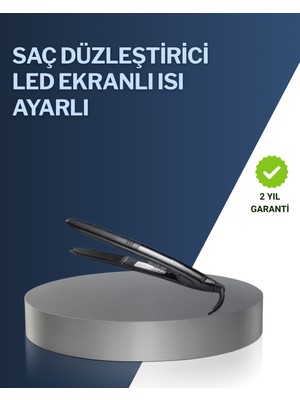 Toptan Bulurum 2025 Yeni Seri Dijital Ekranlı Isı Ayarlı Saç Düzleştirici Titanyum Kaplama A Kalite