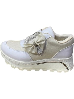 Güven Kundura Kız Çocuk Simli  Spor Ayakkabı